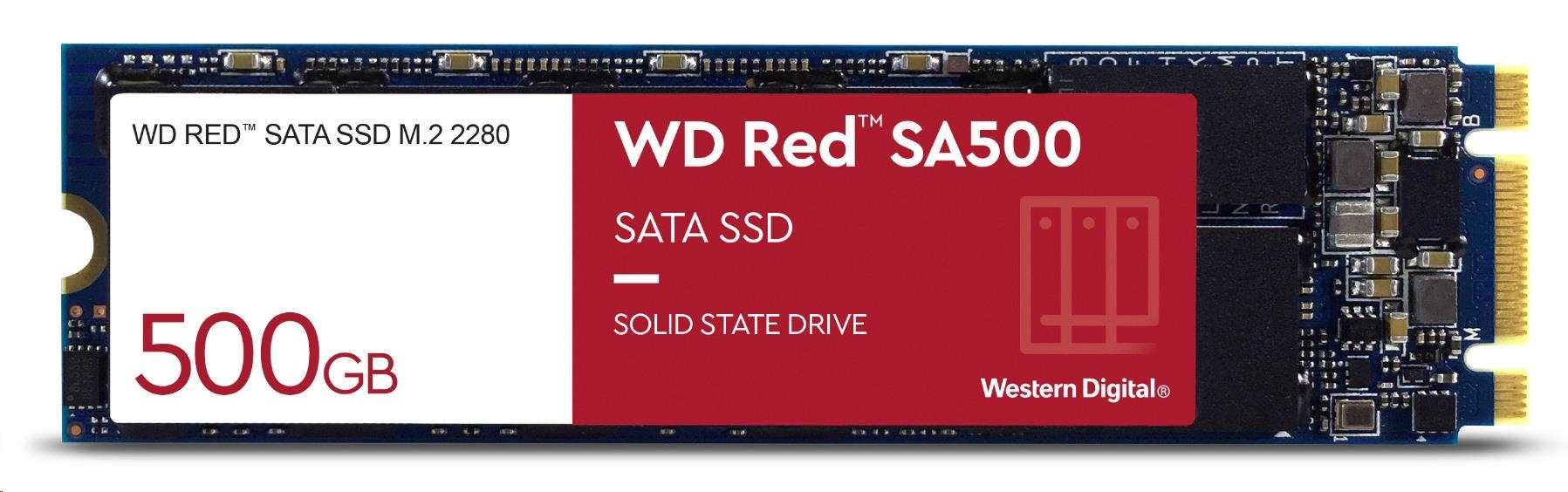 WD RED SSD 3D NAND WDS500G1R0B 500GB M.2 SATA, (R:560, W:530MB/s