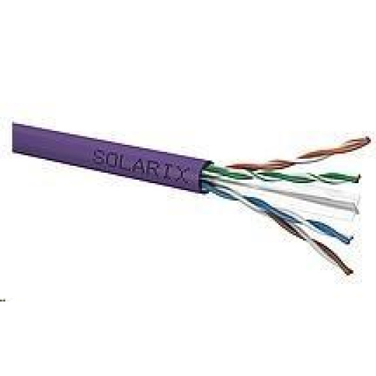 Instalační kabel Solarix UTP, Cat6, drát, LSOH, box 305m SXKD-6-UTP-LSOH