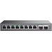 Grandstream GWN7721 L2 Lite managed switch, 8x 2,5GbE RJ45, 2x 10G SFP+