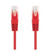 C-TECH kabel patchcord Cat5e, UTP, červený, 5m