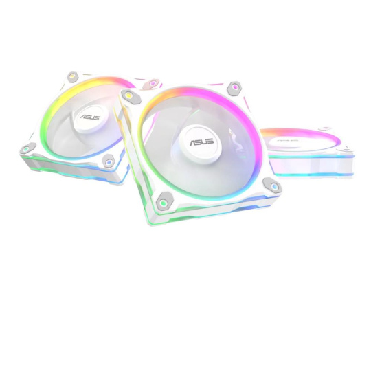 ASUS Ventilátor PRIME MR120 ARGB, 3x120mm, bílá