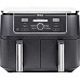 Ninja AF400EU horkovzdušná fritéza, 9,5 l, duální zóna, 2470 W, 6 programů, digitální ovládání