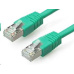 GEMBIRD kabel patchcord CAT6 stíněný FTP 1m, zelený