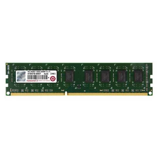TRANSCEND DIMM DDR3 4GB 1600MHz 256Mx8 CL11 JetRam™