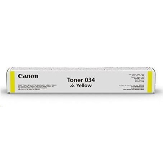 Canon TONER  034 žlutá pro iR-C1225 (7 300 str.)