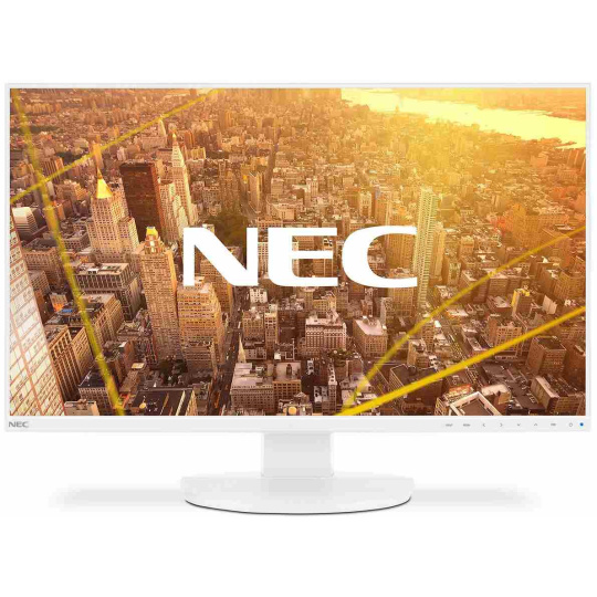NEC MT 23.8" MultiSync EA241F, IPS TFT, 1920x1080, 250nits, 1000:1, 5ms, DP / DVI-D / HDMI / USB / VGA, Repro, Bílý