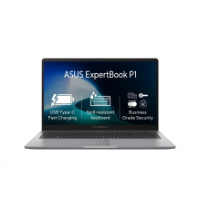 ASUS NTB ExpertBook P1 (P1503CVA-S70621), i3-1315U, 15,6" FHD, 8GB, 512GB SSD, UHD, No OS, Misty Grey