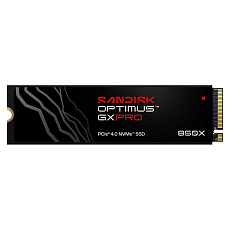 SANDISK SSD OPTIMUS GX PRO 850X NVMe 8TB PCIe, Gen4, (R:7200, W:6300MB/s) SANDISK SSD OPTIMUS GX PRO 850X NVMe 8TB PCIe, Gen4, (R:7200, W:6300MB/s)
