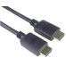 PremiumCord HDMI 2.0 High Speed + Ethernet kabel, zlacené konektory, 0,5m