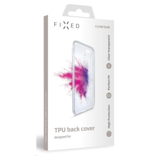 FIXED gelový zadní kryt pro Samsung Galaxy S20 FE/FE 5G, čirá