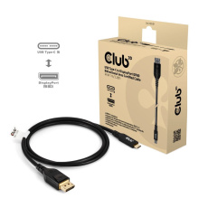 Club3D Kabel USB-C na DisplayPort 2.1, 10K60Hz, DSC1.2, UHBR10, 1m