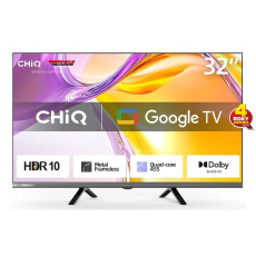 CHiQ L32M9E TV 32", HD, smart, Google TV, Dolby Audio, dbx-tv, HDR 10