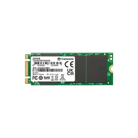 TRANSCEND SSD 256GB 600S, M.2 2260, SATA III B+M Key, MLC