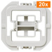 Homematic IP Adaptér Düwi, set 20ks - EQ3-ADA-DW-20