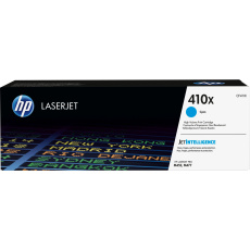 HP 410X Cyan LJ Toner Cart, CF411X (5,000 pages)