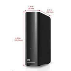 BAZAR - WD Elements Desktop 4TB Ext. 3.5" USB3.0, Black BAZAR - WD Elements Desktop 4TB Ext. 3.5" USB3.0, Black