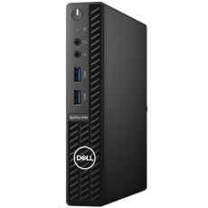 DELL PC Optiplex 3090 MFF/Core i5-10500T/8GB/256GB SSD/Integrated/TPM/WLAN + BT/Kb/Mouse/W10Pro/3Y Basic Onsite