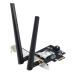 ASUS PCE-AXE5400 Wireless AXE5400 PCIe Wi-Fi 6E Adapter Card, Bluetooth 5.2