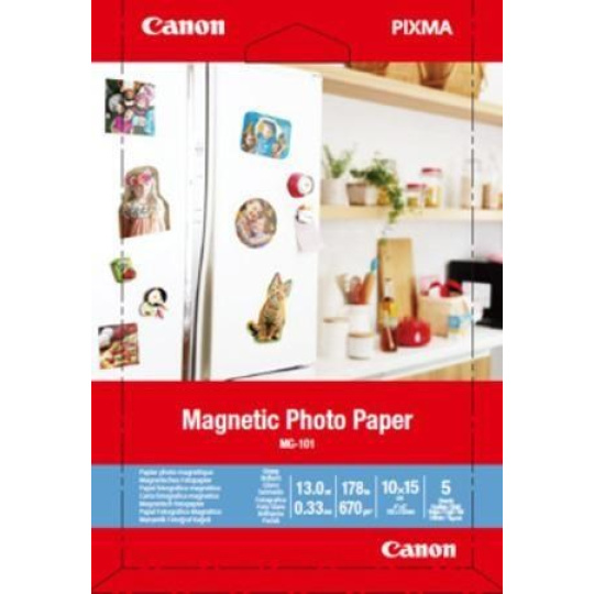 Canon PAPÍR MAGNETIC PHOTO PAPER (MG-101) 10x15
