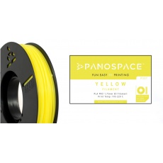 FILAMENT Panospace type: PLA -- 1,75mm, 326 gram per roll - Žlutá FILAMENT Panospace type: PLA -- 1,75mm, 326 gram per roll - Žlutá