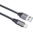 PREMIUMCORD Kabel USB-C na USB 3.0 A (USB 3.1 generation 1, 3A, 5Gbit/s) 2m oplet