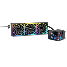 BAZAR - THERMALTAKE Vodní chladič MAGCurve 360 Ultra, 3x120mm ARGB, černá, rozbaleno BAZAR - THERMALTAKE Vodní chladič MAGCurve 360 Ultra, 3x120mm ARGB, černá, rozbaleno