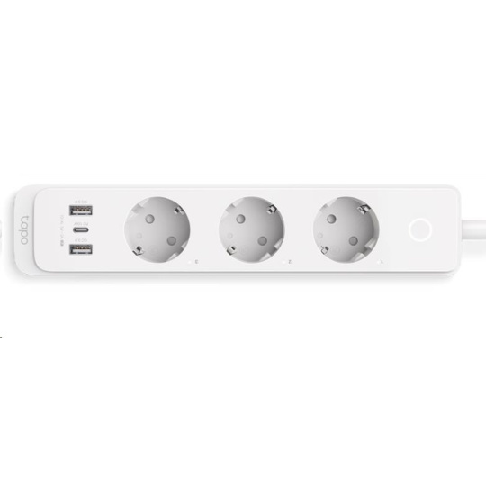 TP-Link Tapo P300(EU) chytrý WiFi prodlužovací kabel (3x230V,2xUSB-A,1xUSB-C,2300W,10A,2,4 GHz,BT)