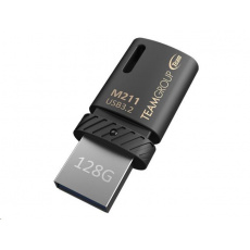 TEAM Flash Disk 128GB M211, USB 3.2 (USB-A & USB-C) TEAM Flash Disk 128GB M211, USB 3.2 (USB-A & USB-C)