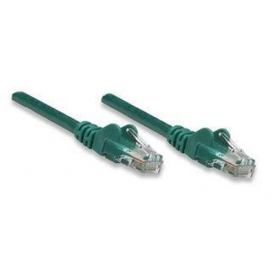 Intellinet Patch kabel Cat5e UTP 10m zelený