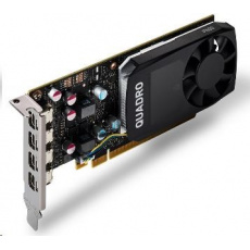 NVIDIA T600 4GB GDDR6, 4x miniDisplayPort 1.4, PCIe 16x, low profile NVIDIA T600 4GB GDDR6, 4x miniDisplayPort 1.4, PCIe 16x, low profile