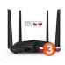 Tenda AC10 Wireless AC1200 Dual Band Router, 1x gigabit WAN, 3x gigabit LAN