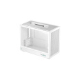 DEEPCOOL Case CH160 PLUS WH, mATX, Průhledná bočnice, bílá