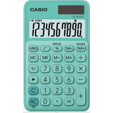 CASIO kalkulačka SL 310UC GN, Kapesní kalkulátor CASIO kalkulačka SL 310UC GN, Kapesní kalkulátor