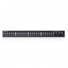 Dell Networking S3148P L3 PoE+ 48x 1GbE 2x Combo 2x 10GbE SFP+ fixed ports Stacking IO to PSU air 1x 1100w AC PS