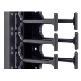 TRITON vertikální vyvazovací panel 32U, dvouřadý, pro rozvaděče šířky 800mm z řady RMA, RZA, RDA, RTA, RYA, černý