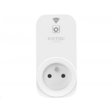 Extol Light zásuvka ovládáná Wi-Fi, Wi-Fi 802.11 b/g/n, max 3680W (43800) Extol Light zásuvka ovládáná Wi-Fi, Wi-Fi 802.11 b/g/n, max 3680W (43800)