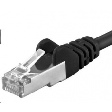 PREMIUMCORD Patch kabel CAT6a S-FTP, RJ45-RJ45, AWG 26/7 1m černá PREMIUMCORD Patch kabel CAT6a S-FTP, RJ45-RJ45, AWG 26/7 1m černá