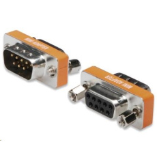 PREMIUMCORD Redukce sériový port 9M / 9F, null modem ( překřížené zapojení ) PREMIUMCORD Redukce sériový port 9M / 9F, null modem ( překřížené zapojení )