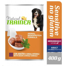 Konz. Trainer Natural SENS NGl AD M&M kachna&obil. 400g LT Konz. Trainer Natural SENS NGl AD M&M kachna&obil. 400g LT