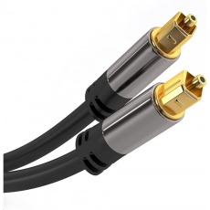 PremiumCord Kabel Toslink M/M, 6mm, 1,5m, černá PremiumCord Kabel Toslink M/M, 6mm, 1,5m, černá