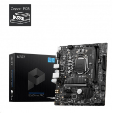 MSI MB Sc LGA1200 B560M-A PRO, Intel B560, 2xDDR4, 1xHDMI, VGA, mATX MSI MB Sc LGA1200 B560M-A PRO, Intel B560, 2xDDR4, 1xHDMI, VGA, mATX