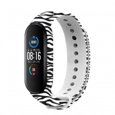 Rhinotech řemínek pro Xiaomi Mi Band 6 motiv zebra Rhinotech řemínek pro Xiaomi Mi Band 6 motiv zebra