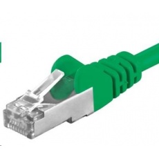 PREMIUMCORD Patch kabel CAT6a S-FTP, RJ45-RJ45, AWG 26/7 3m zelená PREMIUMCORD Patch kabel CAT6a S-FTP, RJ45-RJ45, AWG 26/7 3m zelená