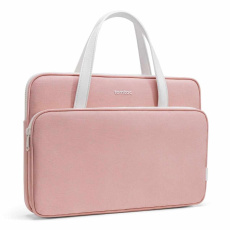 tomtoc Premium Briefcase – 14" MacBook Pro (2021), růžová tomtoc Premium Briefcase – 14" MacBook Pro (2021), růžová