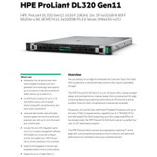 HPE PL DL320g11 6526Y (2.8/16C) 4x32G (p64706) 8SFF NS204(2x480Gm.2) 2x1000W 2p10GT 7F Smart Choice HPE PL DL320g11 6526Y (2.8/16C) 4x32G (p64706) 8SFF NS204(2x480Gm.2) 2x1000W 2p10GT 7F Smart Choice