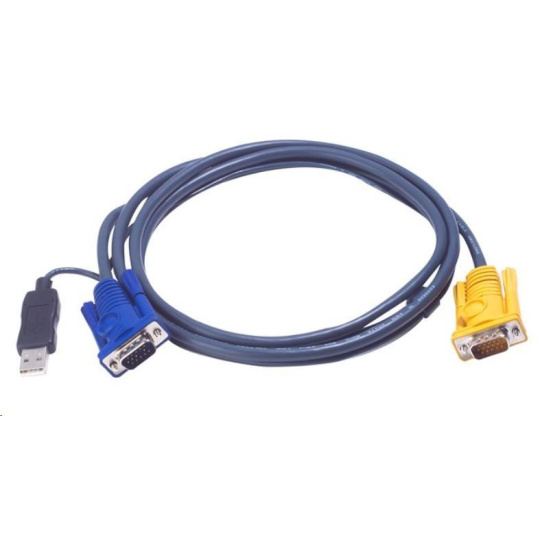 ATEN KVM sdružený kabel k CS-12xx, USB, 2m ATEN KVM sdružený kabel k CS-12xx, USB, 2m