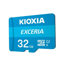 KIOXIA Exceria microSD card 32GB M203, UHS-I U1 Class 10 KIOXIA Exceria microSD card 32GB M203, UHS-I U1 Class 10