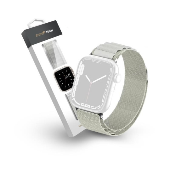 RhinoTech řemínek Ultra Alpine Loop pro Apple Watch 38/40/41mm bílá
