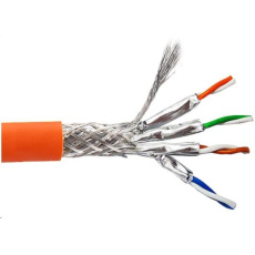 S/FTP kabel LEXI-Net, Cat6A, LS0H, B2ca-s1a,d0,a1, oranžový, 500m, cívka S/FTP kabel LEXI-Net, Cat6A, LS0H, B2ca-s1a,d0,a1, oranžový, 500m, cívka