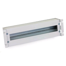 TRITON 19" jističová lišta 3U s krytem, DIN, šedá TRITON 19" jističová lišta 3U s krytem, DIN, šedá